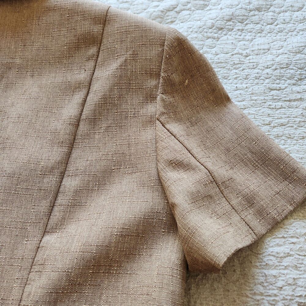 Boho Southwestern Vintage Top Womens 14 Embroidered Hem Cottagecore 90s Y2K - Picture 12 of 16